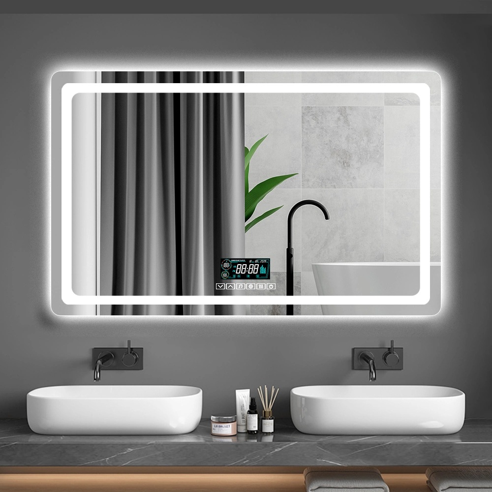 Hotel Furniture Full Fuctions Bluetooth LED Bathroom Light Mirror