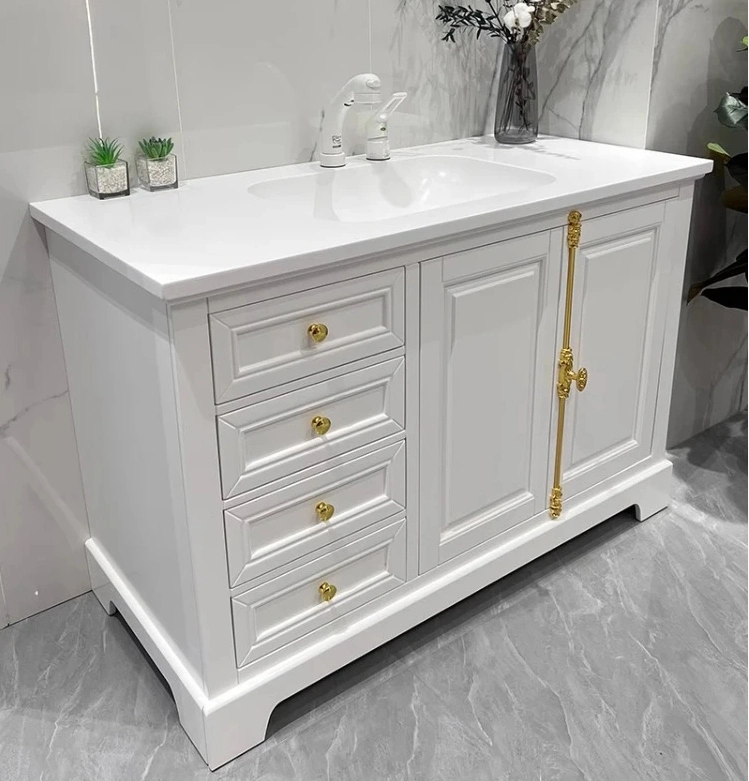 American Style Bathroom Vanity Bathroom Mirror Cabinet Floor Mounted LED Bathroom Mirror Medicine Cabinet