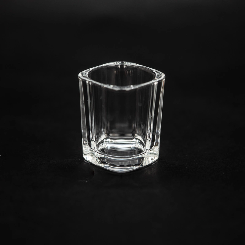 Wholesale Design Unique Clear Customize Whiskey Wine Vodka Shot Glass