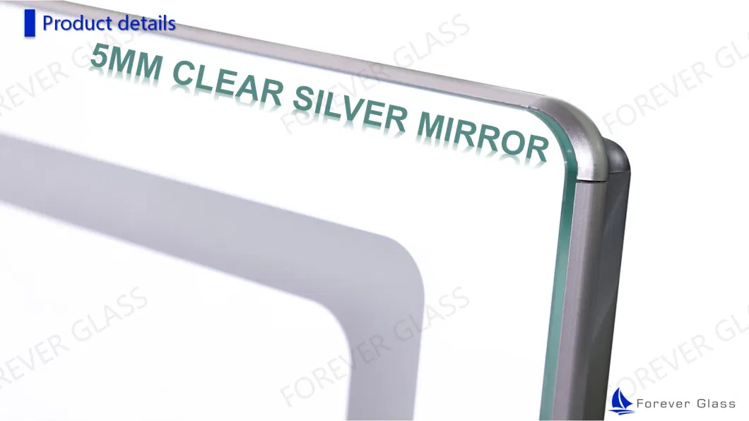 2019 New Design Touch Control Bathroom Smart LED Mirror with Aluminium Frame
