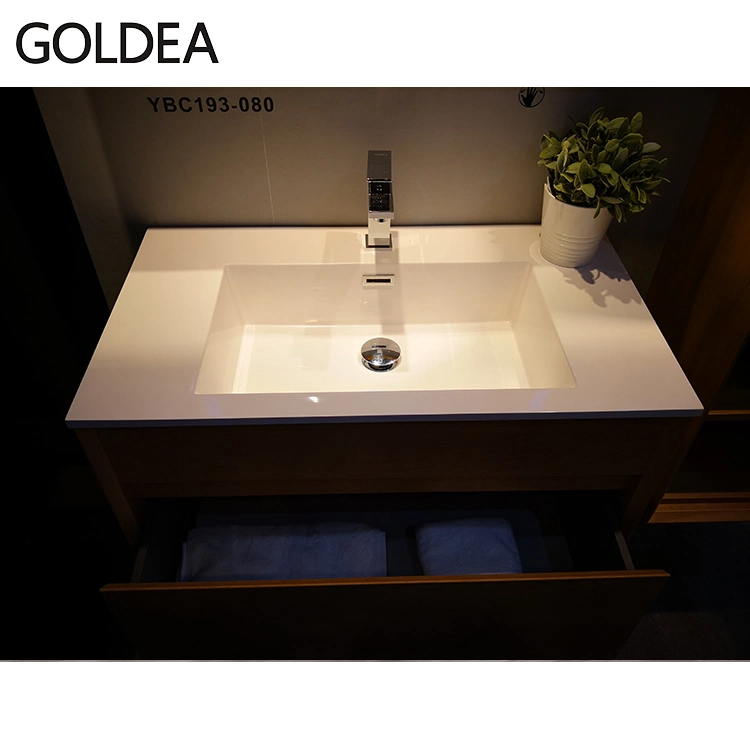 Factory Modern MDF Goldea Hangzhou Vanities Home Decoration Made in China Bathroom Vanity Furniture