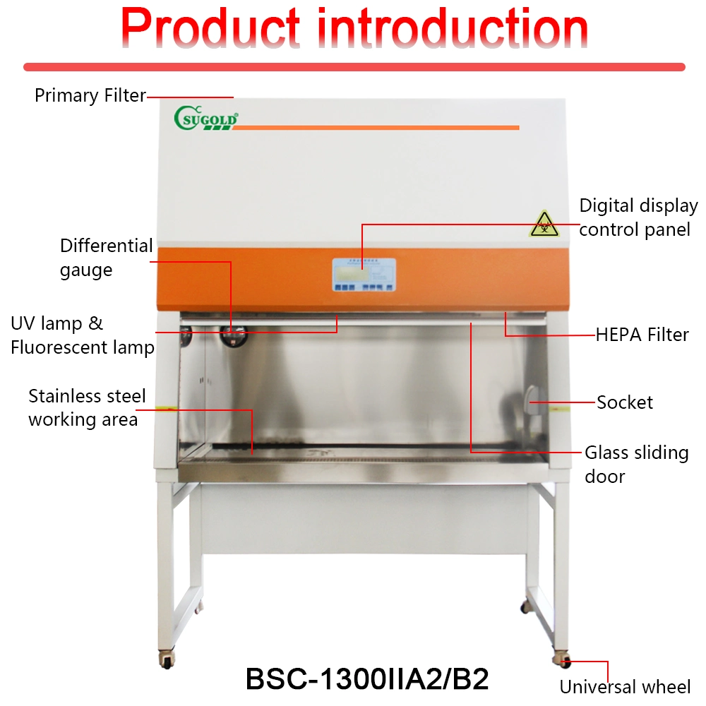 Bsc-1600iia2 Class 100 Biological Safety Cabinet