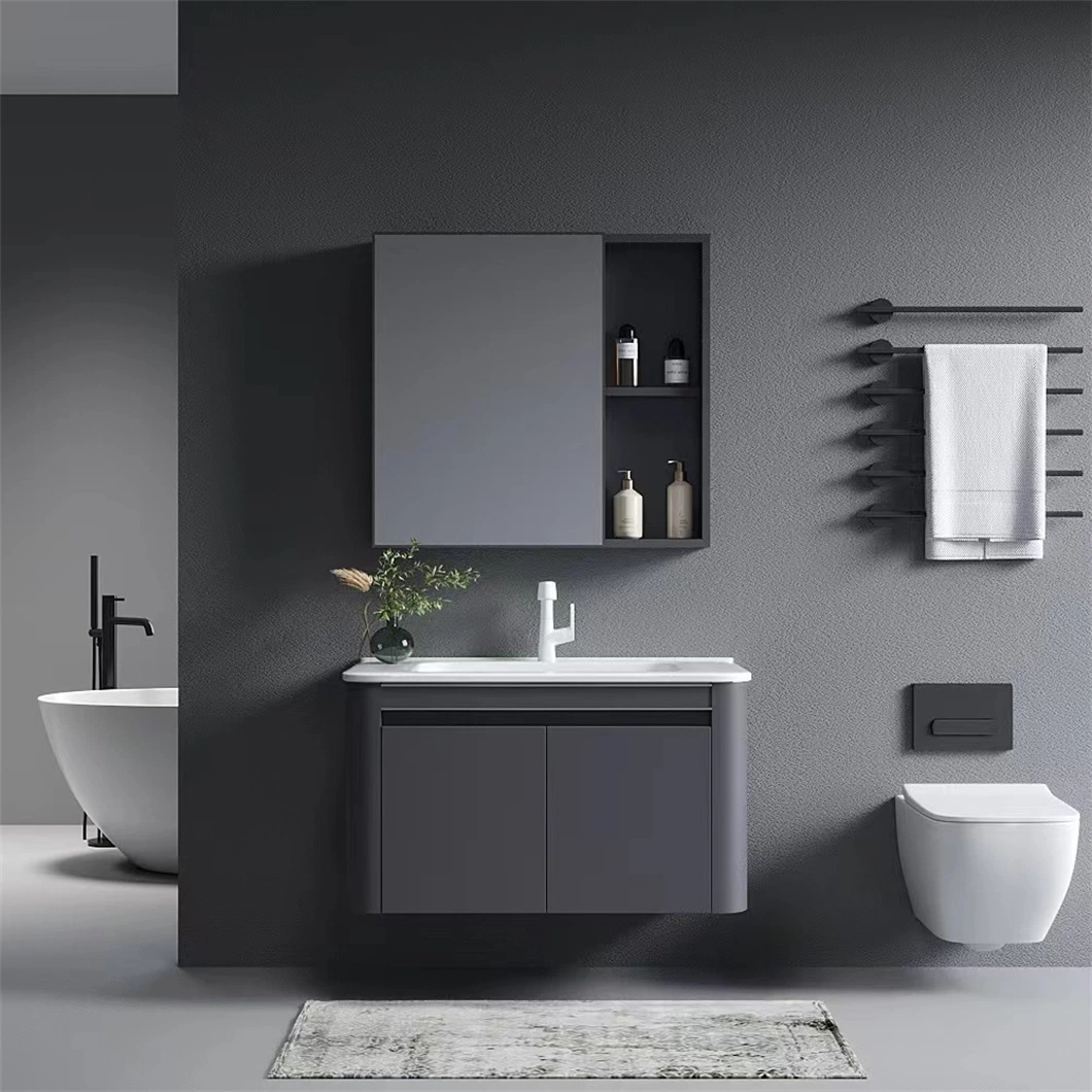 Wholesale Cheap Bathroom Storage Cabinets Wall Mounted Aluminum Bathroom Mirror Cabinet