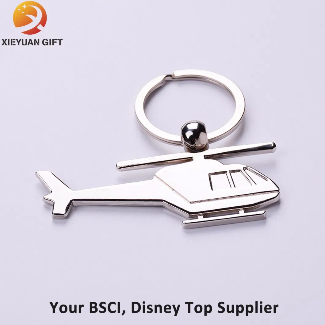 China Wholesaler Custom Logo Sublimation Designer Accessories Self Defense Anime Leather Bottle Opener Cute Luxury Car Helicopter Metal Keychain