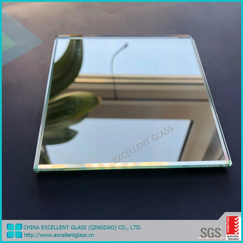 5mm 6mm Copper Free Silver Mirror Exposy Paint Wall Mirror Bathroom Mirror, Building Glass