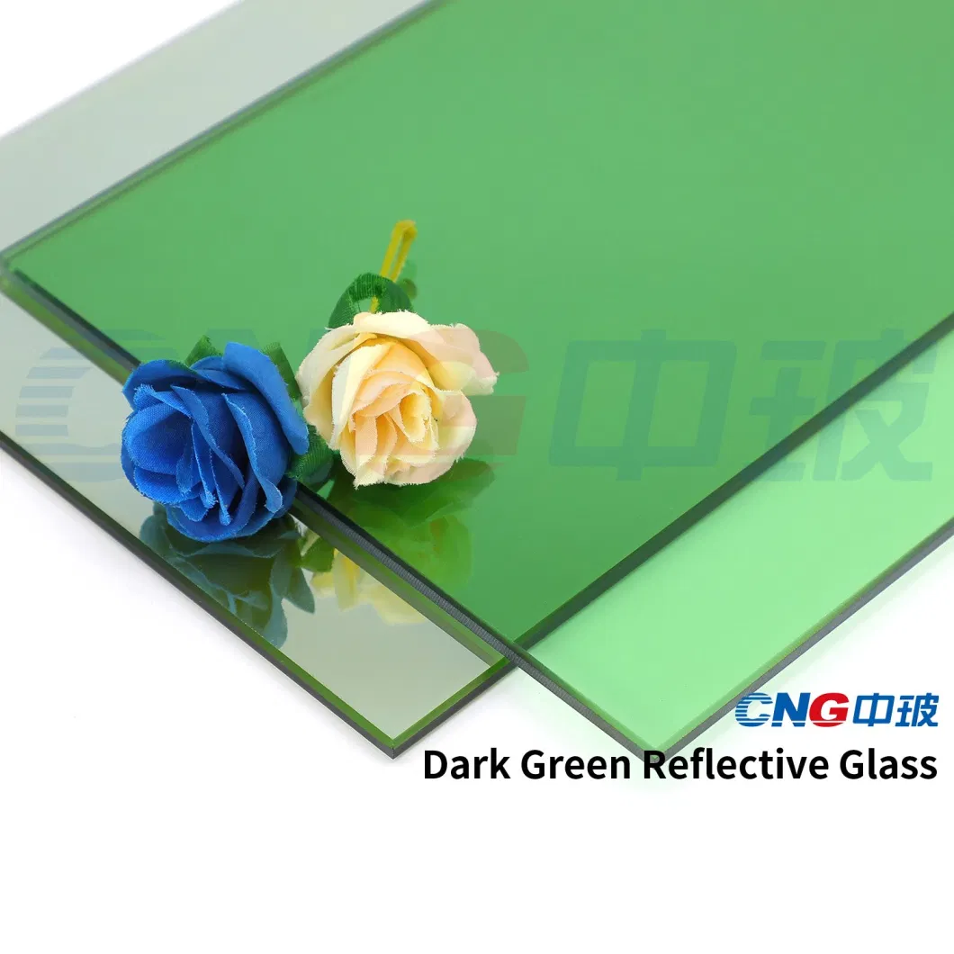 Clear Dark Blue Green Euro Bronze Grey CNG Float Tinted Reflective Glass