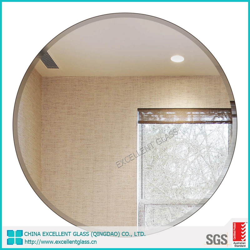 5mm 6mm Copper Free Silver Mirror Exposy Paint Wall Mirror Bathroom Mirror, Building Glass