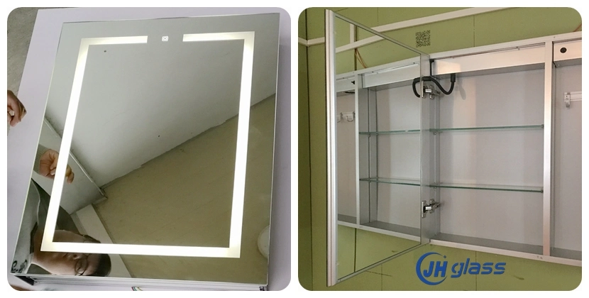 CE/UL/cUL Certifacted Wholesale Price LED Vanity Recessed Medicine Cabinet OEM with Defogger