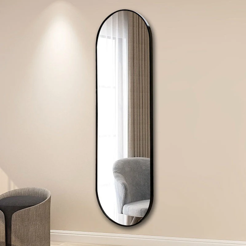 Black Golden Frame Wall Full Length Bathroom Dressing Vanity Mirror