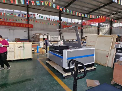 Flc1512 CO2 Laser Cutting Machine for Picture Frame Wood MDF Plywood Acrylic Leather Fabric Fiberglass