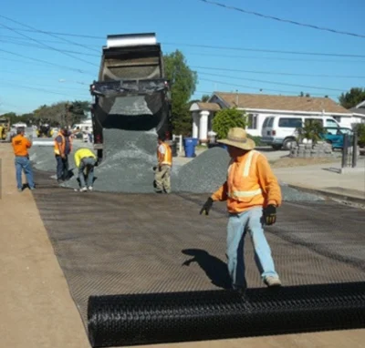 Concrete Grass Pavers30/30kn Plastic Customized Size Specifications and Color Manufacturers PP Biaxial Geogrid Geosynthetics Products