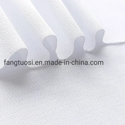 Breathable Anti-UV Recycled Polyester Workout Top Fabric Perforated Mesh