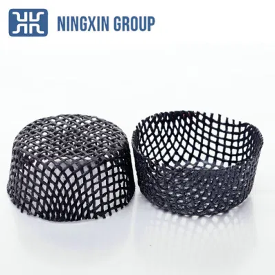  Hat Type Industrial Mesh Fiber Glass Aluminum Liquid Filtration Fiberglass Filter Cloth for Molten Metal Aluminium