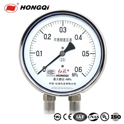 Cyw-150b Series Differential Pressure Gauge with UV Scale Mark M20X1, 5 Thread
