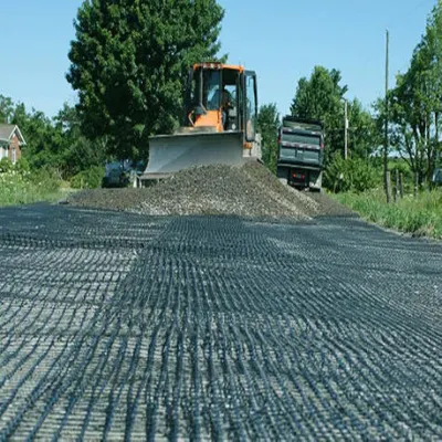 Glass Fiber Fiberglass 30kn/M Geogrid for Road Bed Railway