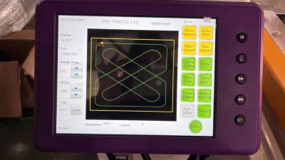 Touch Screen High Speed 3000rpm Single Needle Comforter Quilting Machine