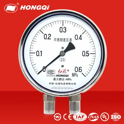 Cyw-150b Series Differential Pressure Gauge with UV Scale Mark M20X1, 5 Thread