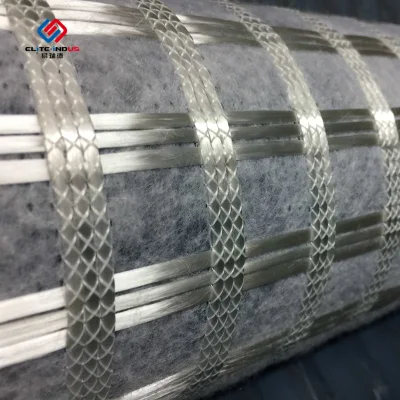 PP Nonwoven Spunbond Geotextile Composite Glass Fiber Polyester Geogrid
