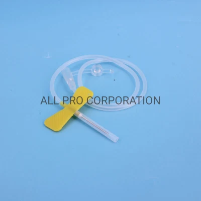 18g-27g Safety Scalp Vein Infus Set Butterfly Needle