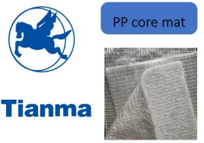Fibra De Vidrio, Fiberglass Biaxial Fabrics PP Core Mat, Infusion Mat