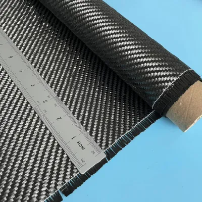High Performance T700 1K 6K 12K 24K Carbon Fiber Cloth, Unidirectional Biaxial Quadraxial Fiberglass Carbon Fiber Cloth, 93G/M2 - 1200G/M2 for Boat, Car, Drone