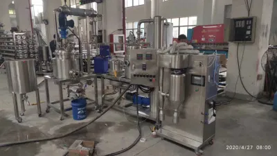 Laboratory Mini Herbal Extract Powder Spray Dryer for Ceramic, Instant Tea, Protein Isolate Plant, Pea Protein Slurry