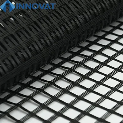 Fiberglass Geogrid Construction Material Road Surface