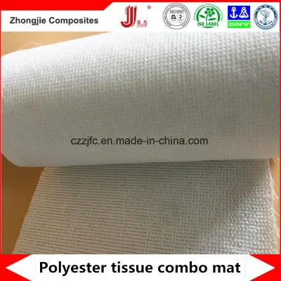 Fiberglass Ud Combination Mat Backed Polyester Tissue for Pultrusion