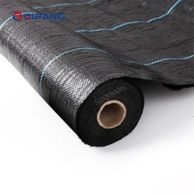 Wholesale Outdoor UV Protection PP Woven Garden Plastic Anti Grass Ground Cover Biodegradable Black Landscape Weed Mat
