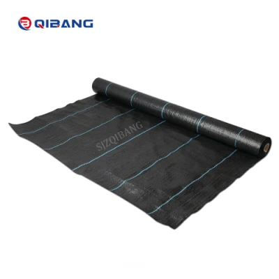 Wholesale Outdoor UV Protection PP Woven Garden Plastic Anti Grass Ground Cover Biodegradable Black Landscape Weed Mat