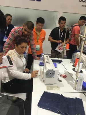 High Speed Double Needle Sewing Machine (micro oil) Ss-8420