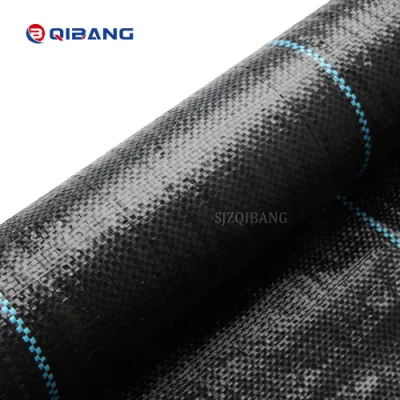 Wholesale Outdoor UV Protection PP Woven Garden Plastic Anti Grass Ground Cover Biodegradable Black Landscape Weed Mat