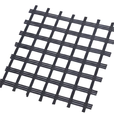 Customized 100kn Self-Adhesive Asphalt Reinforced Glass Fiber Geogrid