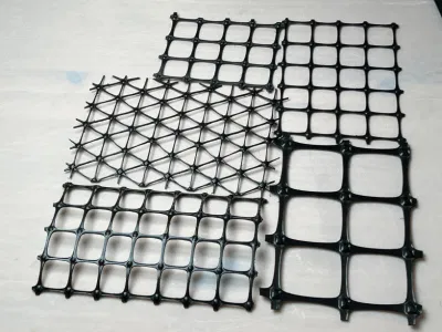 OEM Polypropylene Biaxial Geogrids Supplier for Soil Reinforcement Road Construction