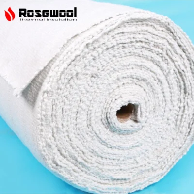 100% Non Asbestos 1.5-6mm Thermal Insulation Material Ceramic Fiber Gasket Ceramic Fiber Cloth Industrial Kilns in Henan, China