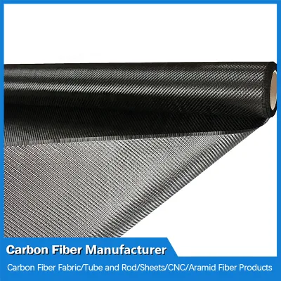 1K 3K 6K 12K Unidirectional/Bi-Directional Plain/Twill/Multiaxial/Ud/CNC/Prepreg/Jacquard Carbon Fiber Fabric Cloth for Automotive/Construction/Leisure Industry