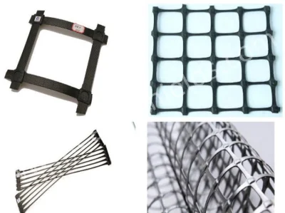 100~100kn HDPE, PP Triaxial Plastic Grids Plastic Grids