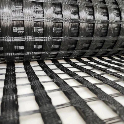 Building Material for Airport Construction with Warp Knitting Geogrid