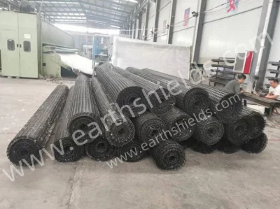 100~100kn HDPE, PP Triaxial Plastic Grids Plastic Grids