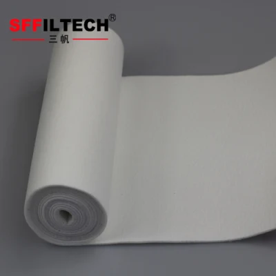 Polyester/Acrylic/Nomex/P84 Industrial Nonwoven Needle Felt Filter Cloth