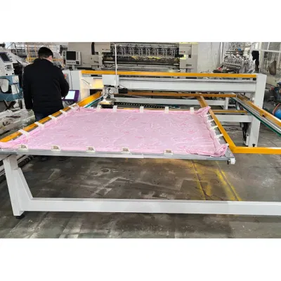 Touch Screen High Speed 3000rpm Single Needle Comforter Quilting Machine