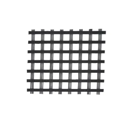 Uniaxial Biaxial Polyester Geogrid for Retaining Walls