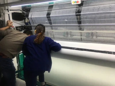Hks Warp Knitting Machine for Microfiber Terry Towel