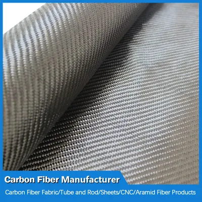 1K 3K 6K 12K Unidirectional/Bi-Directional Plain/Twill/Multiaxial/Ud/CNC/Prepreg/Jacquard Carbon Fiber Fabric Cloth for Automotive/Construction/Leisure Industry