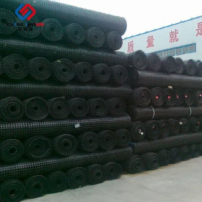 50kn Composite Geotextile Bitumen Paved Fiberglass Uniaxial Glass Fiber Geogrid