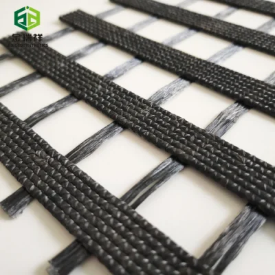  Manufacture PP Tensile Strength Polyester Geogrid for Soil Reinforcement