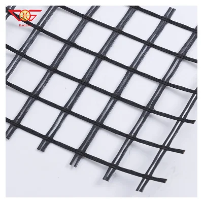 High Quality Biaxial Fiberglass Geogrid Glass Fiber Mesh Geogrid for Slope Protection Hot Sell
