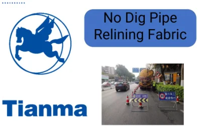 No Dig Pipe Relining Fabric, Fiberglass Reparing Fabric, Woven Roving Combo Mat