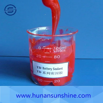 Red Sticky Homogeneous Paste Sealant Sealing Compound for Zinc Carbon Battery Material