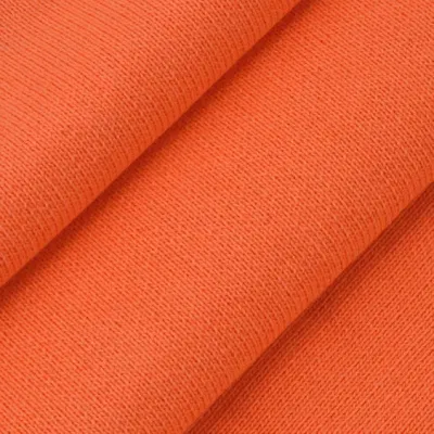 Recycle Rolyester Knit French Terry Plain Dye French Terry Fleece Hoodie Fabric 100% Cotton